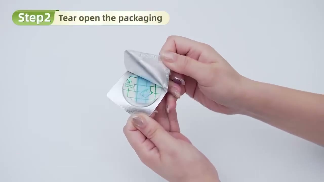 Patch backing and packaging demonstration